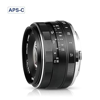 Amazon.co.jp: Meike MK-E-35-1.7 35mm F1.7 大口径 マニュアル